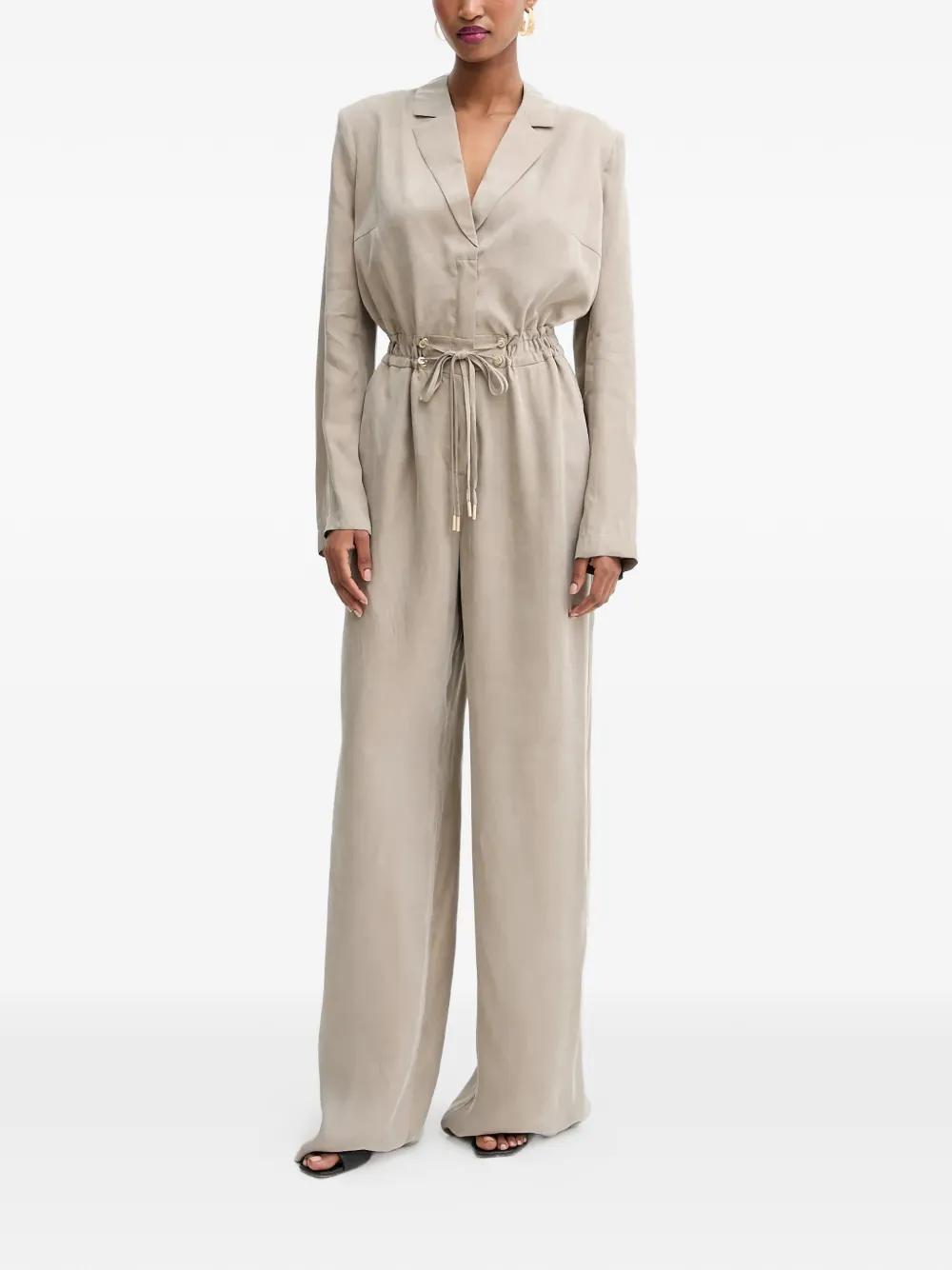 Combinaison Femme GUESS Col Plongeant Avec Dentelle Et Imprimé Rose/noir - Taille 4 (Regular) - Neuf Avec étiquettes