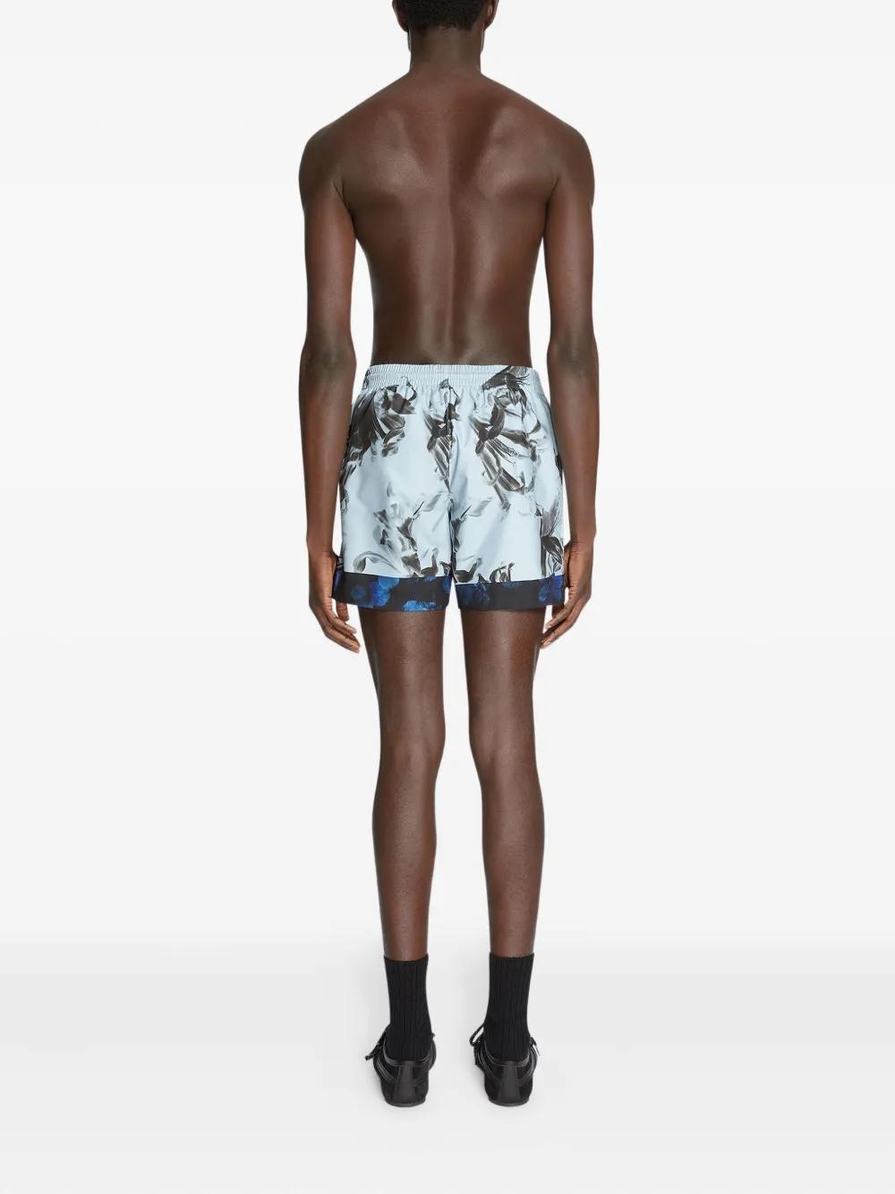 22SS【DRIES VAN NOTEN】Floral swimsuit スイムウェア ナイロン Printed kaftan - Spring-Summer Men | Dries Van Noten
