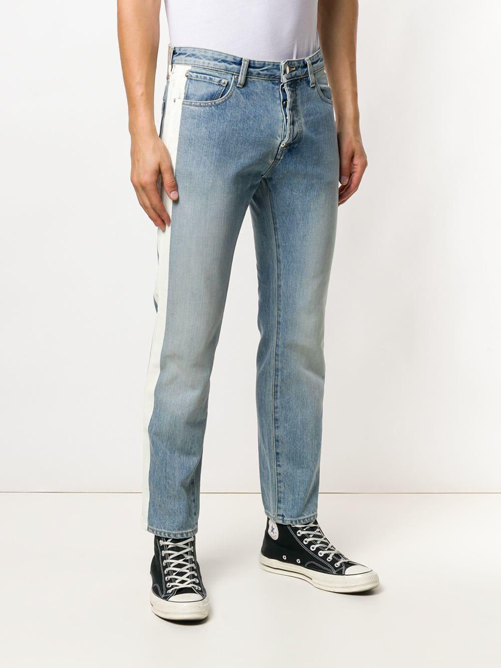 Ambush Denim Side Stripe Slim-fit Jeans in Blue for Men - Lyst