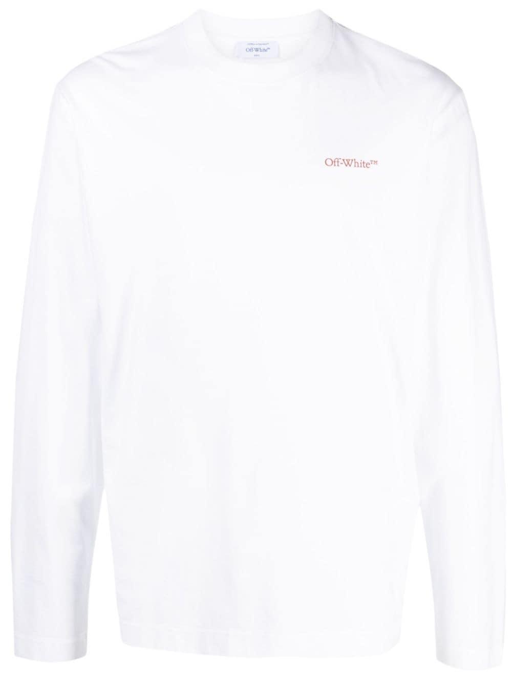 Off-White c/o Virgil Abloh Logo Cotton T-shirt in White for Men