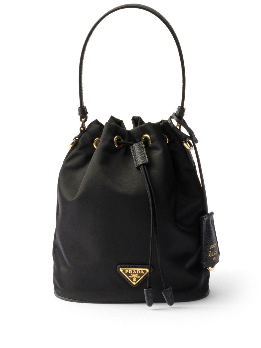 PRADA ブラック バケット PRADA 【お取り寄せ】 プラダ 2WAYバッグ バケットバッグ