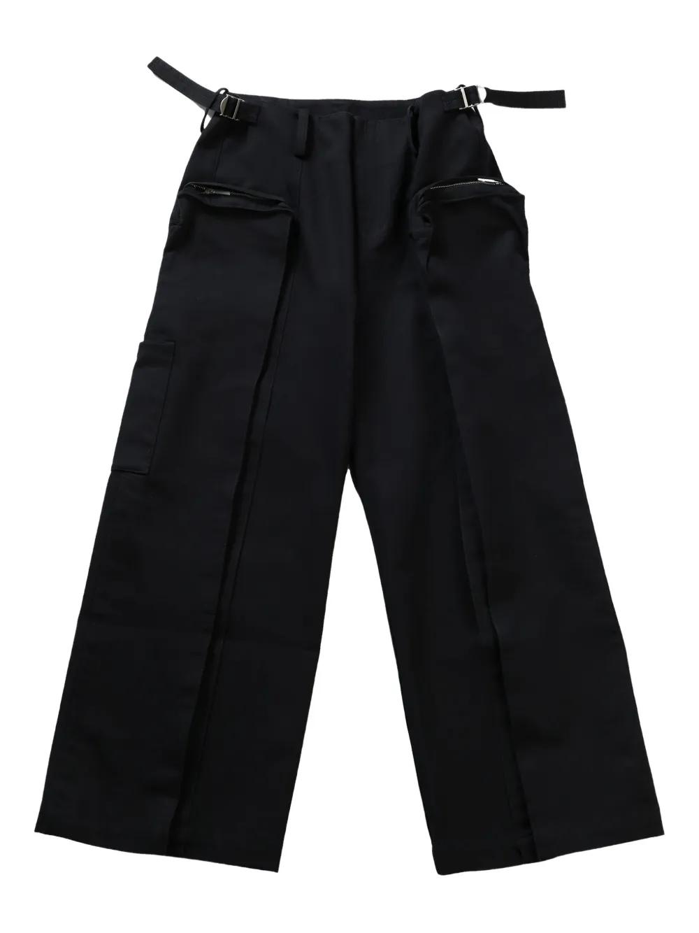 faxcopyexpress wide leg pants　s 正規品 Fax Copy Express WIDE-LEG SUIT PANTS - ARCHIVESTOCK