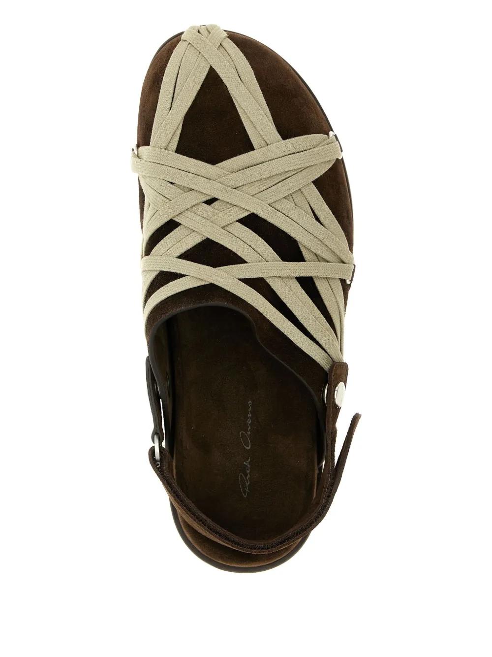 サンダル RICK OWENS Megalaced leather Mule RICK OWENS | Megalaced Leather Mules | Women | Lane Crawford