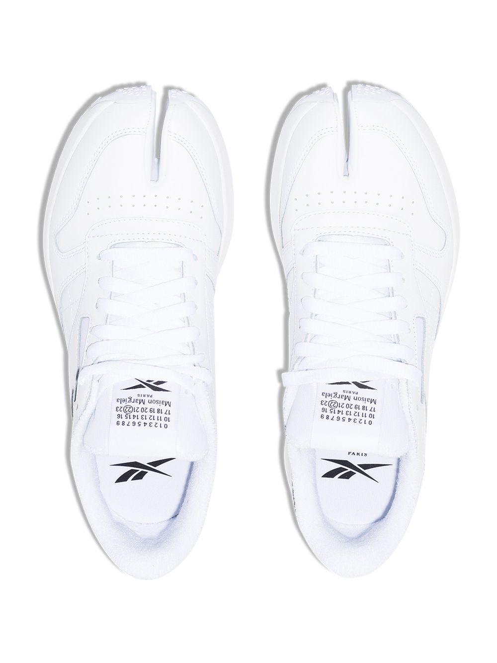 Reebok Leather X Maison Margiela Tabi Low-top Sneakers in White - Lyst