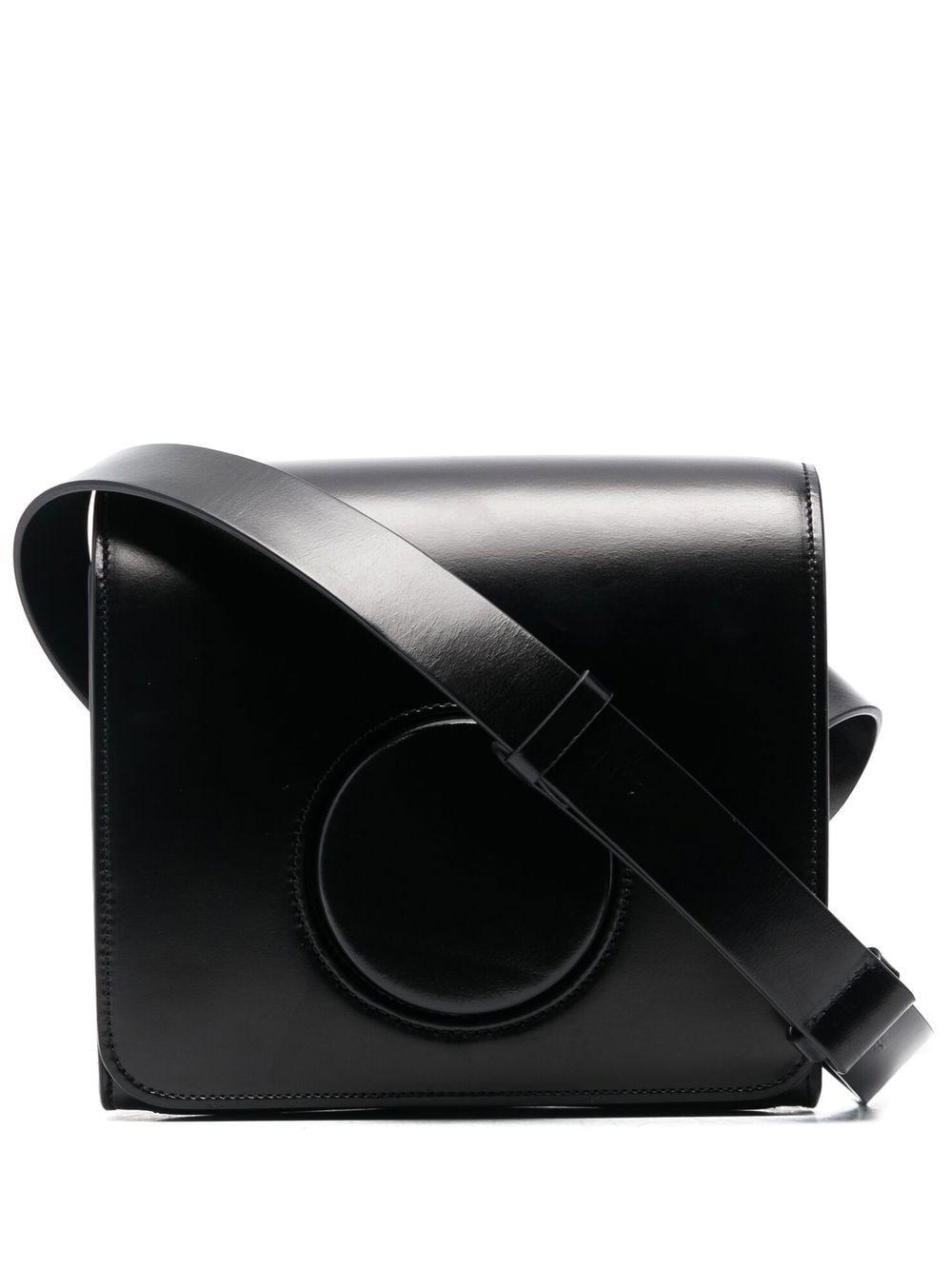 Lemaire Leather Camera Boxy Crossbody Bag in Black Lyst Canada