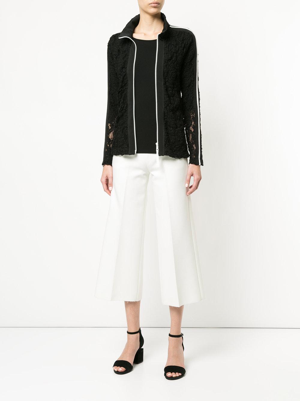 Marc Cain Lace Sports Jacket in Black | Lyst