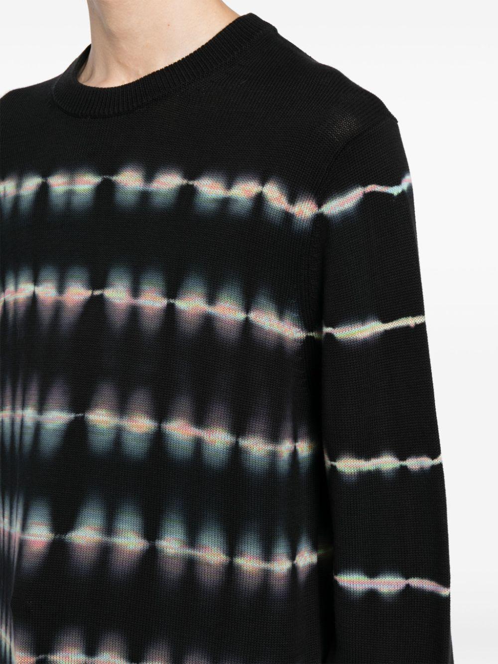 Paul Smith メンズ ブラック インターシャニット セーター セーター 