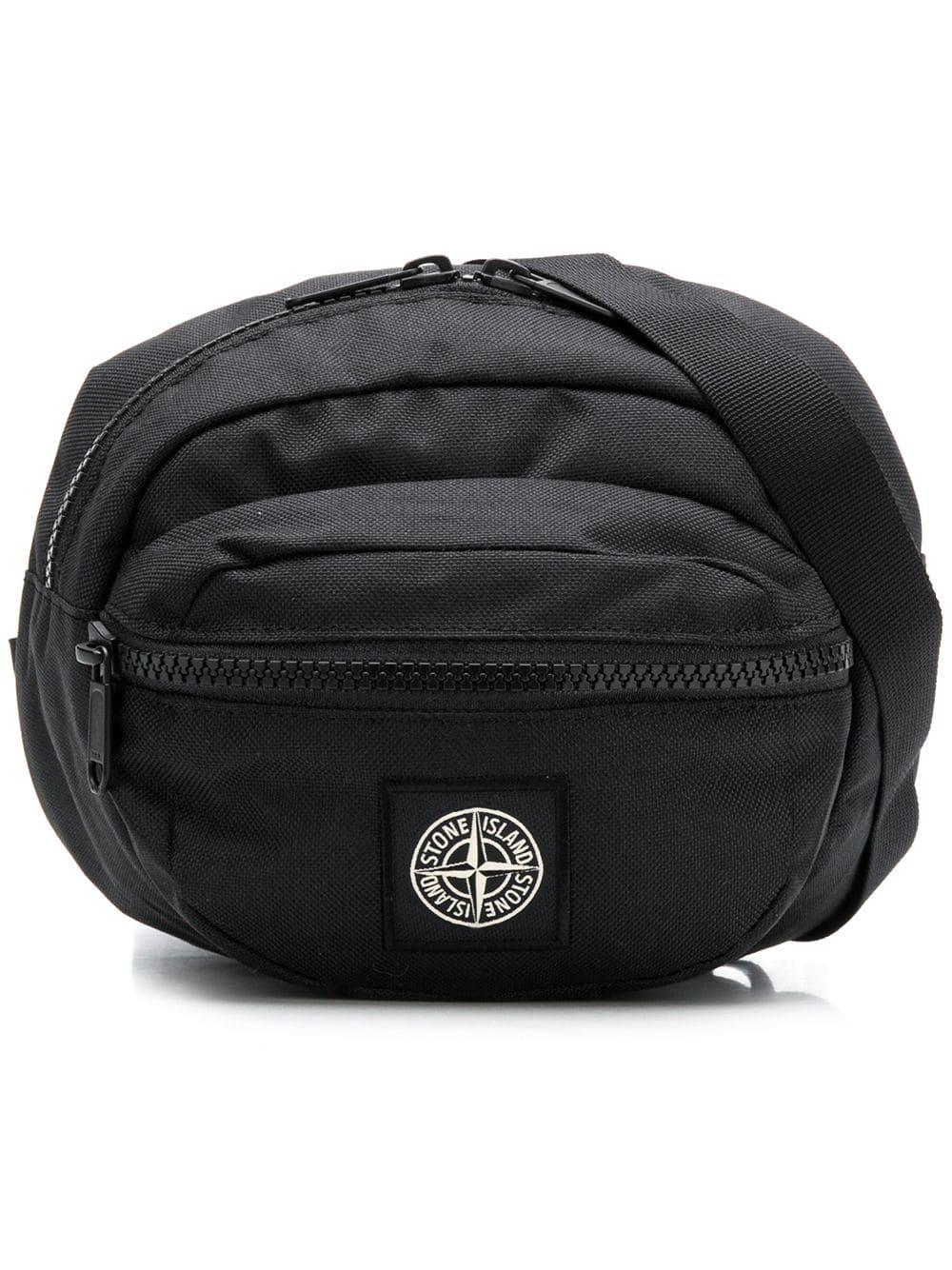 Stone Island 90771 Belt Bag in Black for Men | Lyst Canada
