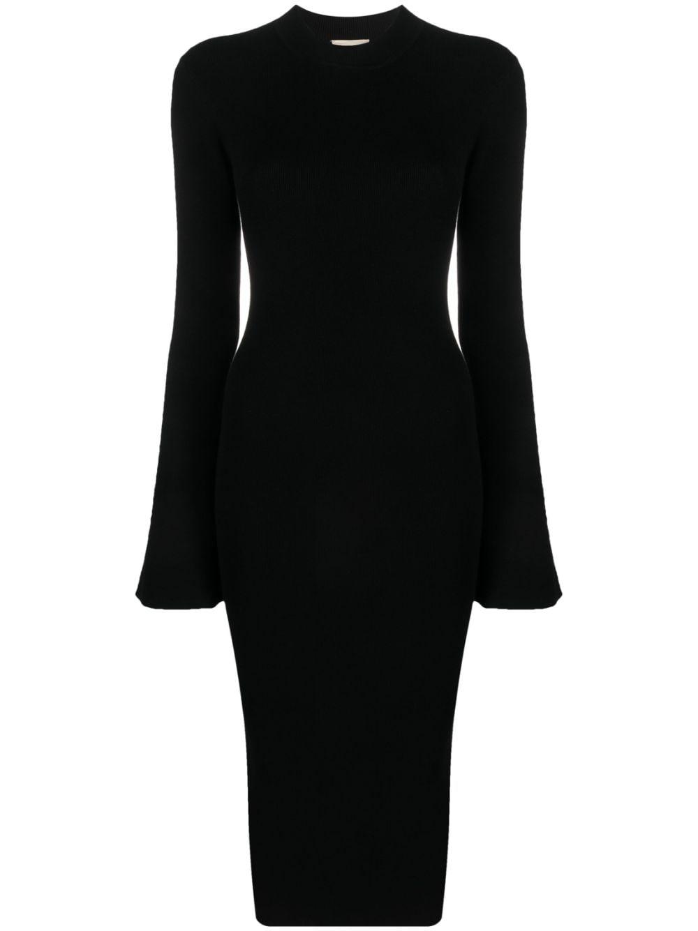 THE GARMENT Marmont Open-back Knitted Dress in Black | Lyst