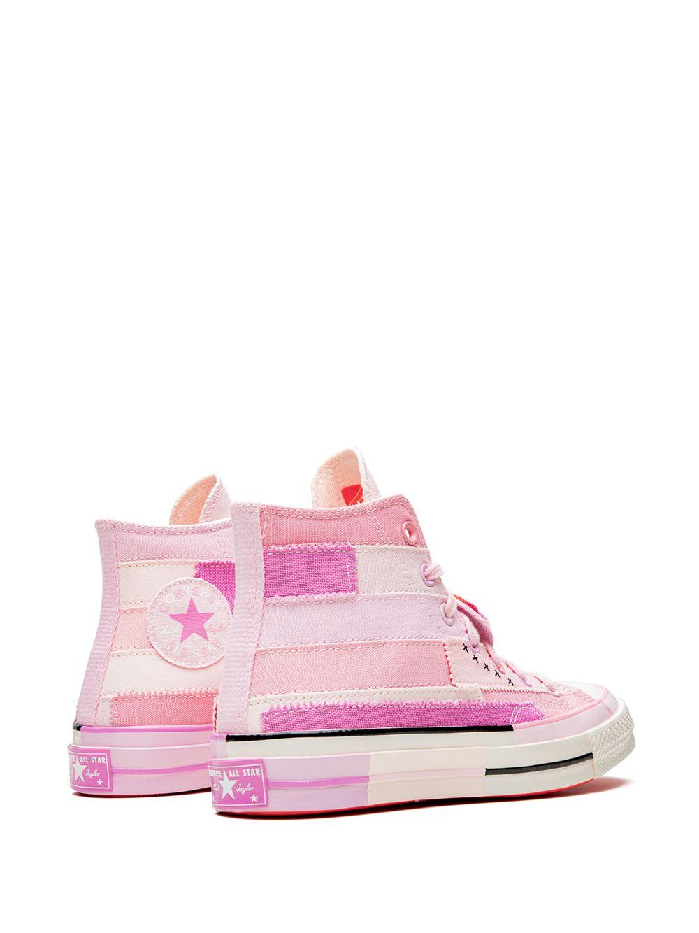 ANTES DE CRISTO. Equipo de juegos Listo Converse X Millie Bobby Brown Chuck 70 Hi Petal Pink Sneakers for Men | Lyst