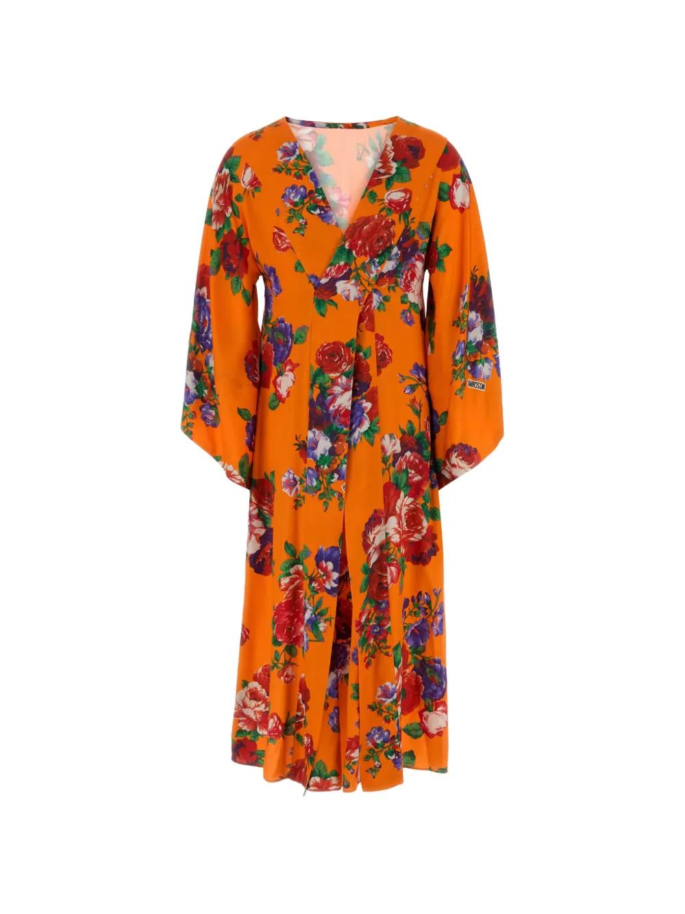 moschino orange dress Summer dress