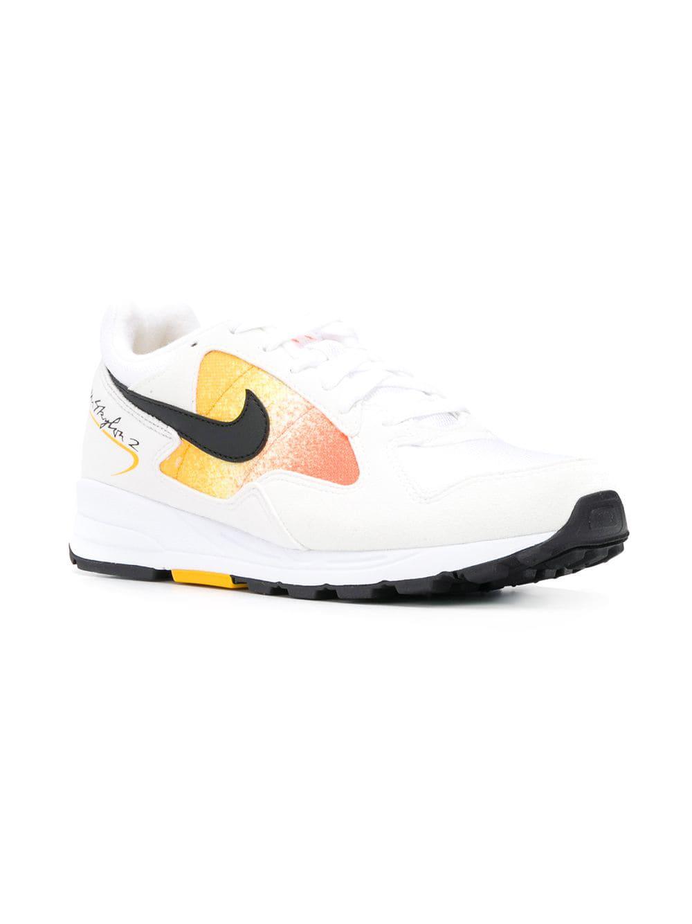 nike white ombre detail air skylon ii trainers