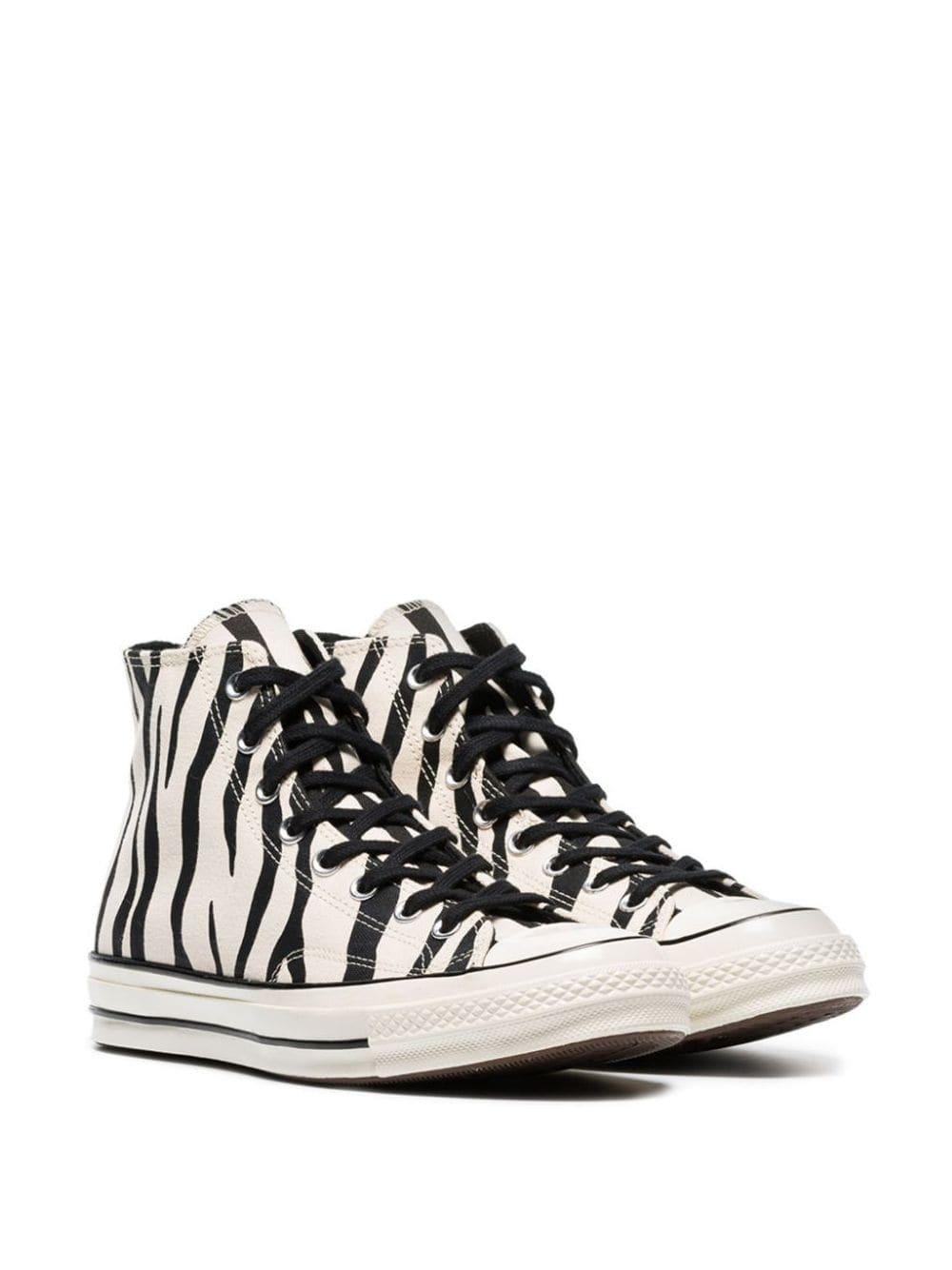 Zapatillas Chuck Taylor All Stars 70s con motivo de cebra Converse de Lona  de color Blanco para hombre - Lyst