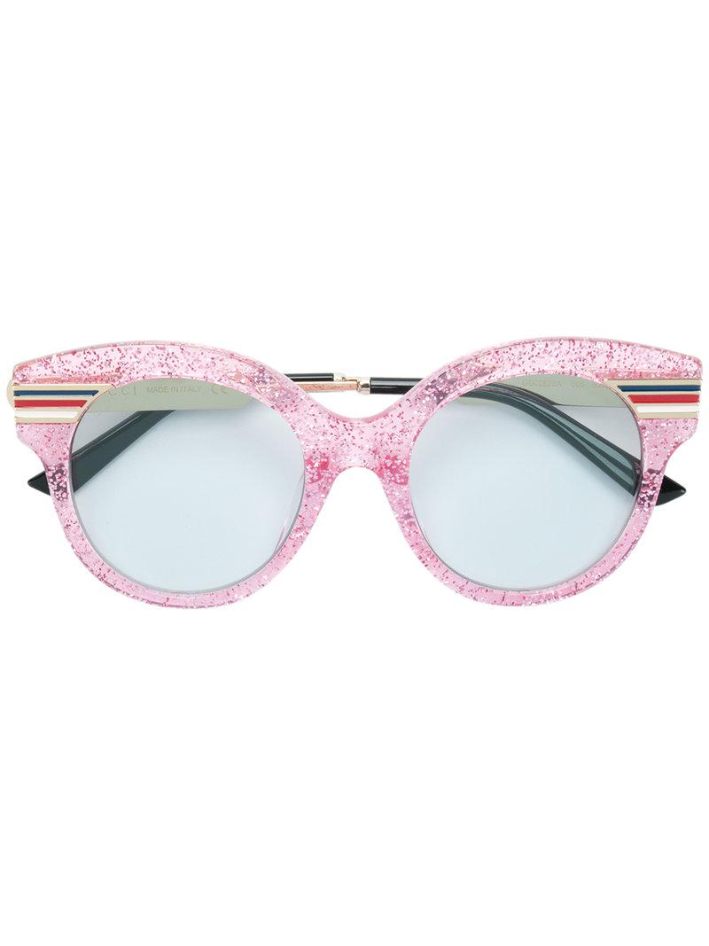 Gafas de sol Gucci de color Rosa | Lyst