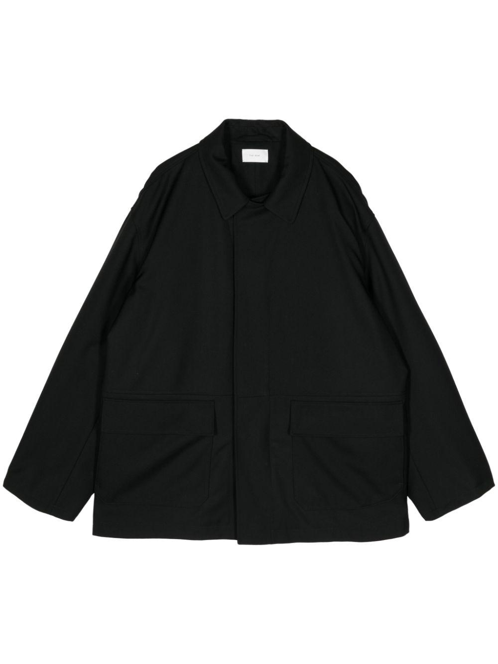 ジャケット・アウター THE ROW Frankino wool jacket S The Row Black Frankino Wool Jacket In Blk Black | ModeSens