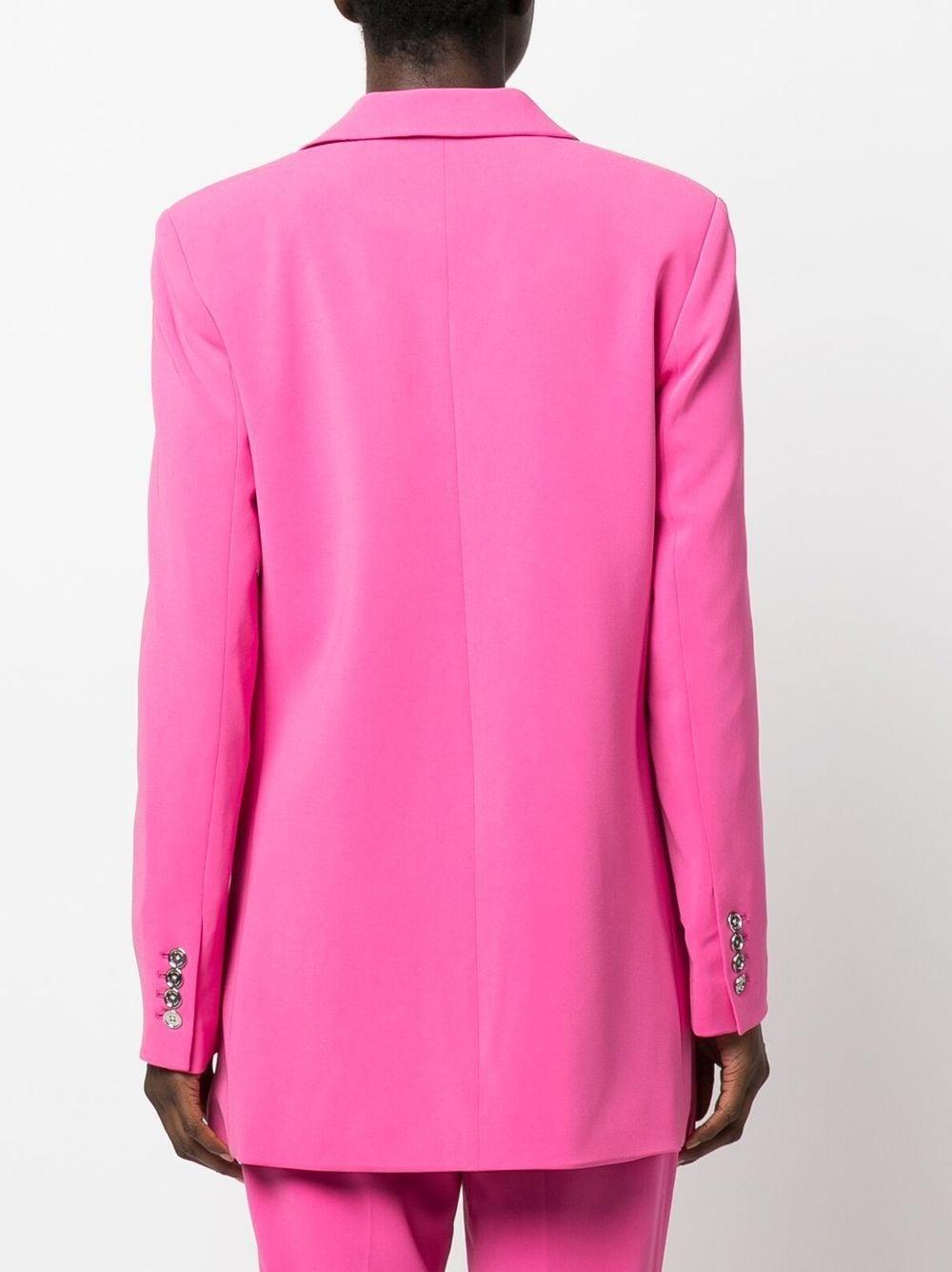 MICHAEL Michael Kors Single-breasted Blazer Jacket in Pink | Lyst
