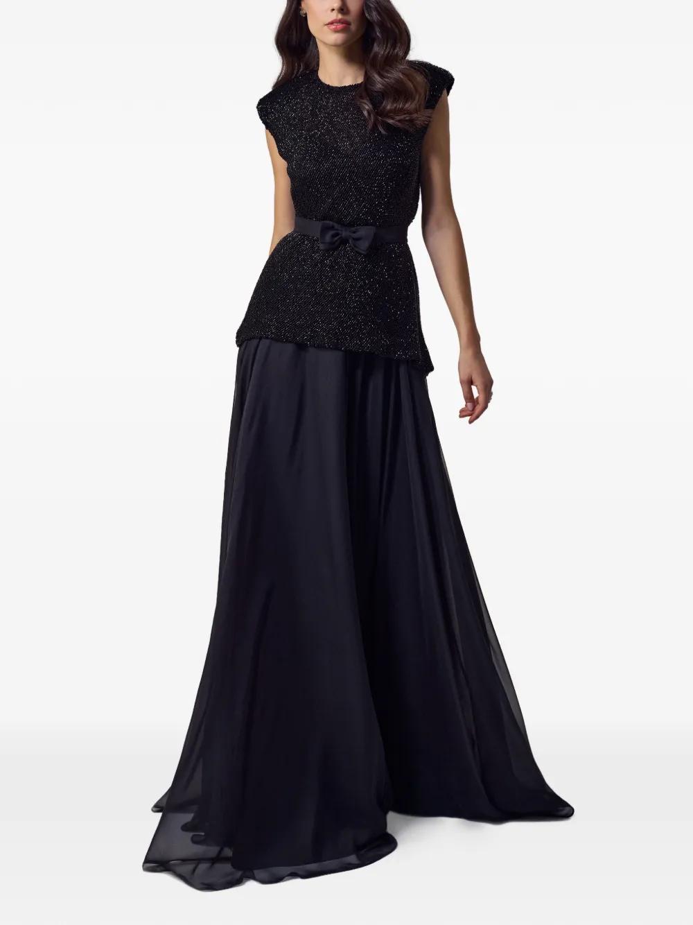 chinese dress ladies For Love & Lemons Shai Lace Gown in Blush – Suite 201 main image 0