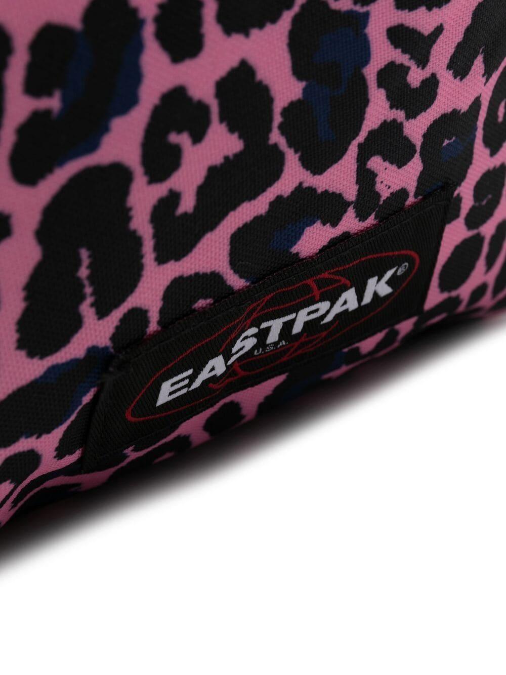 eastpak leopard backpack