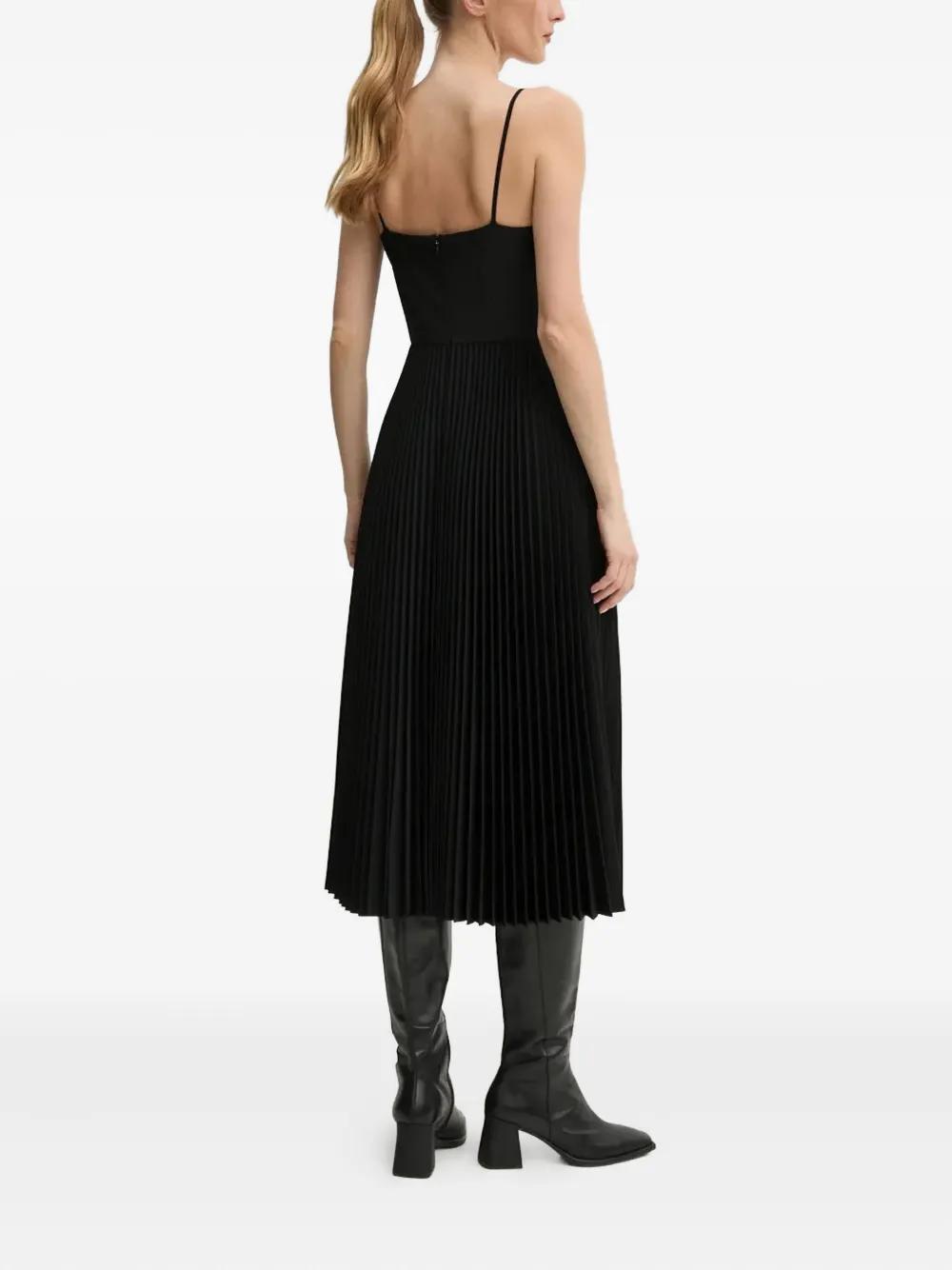 strapless open back dress Hazel Dress Blush English Rose – Noralee main image 1