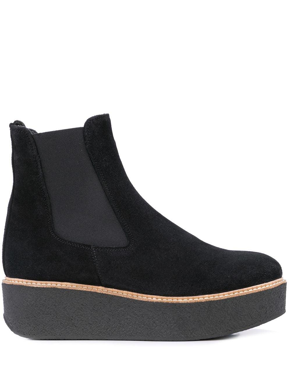 Flamingos Pooky Platform Boots in Black | Lyst