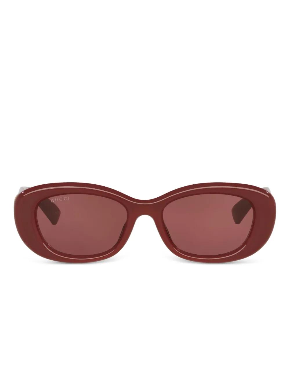 Red Gucci Sunglasses for Women | Lyst