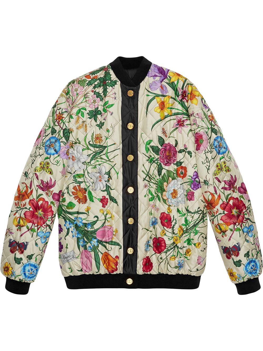 Gucci Disney X Reversible Bomber Jacket in White | Lyst