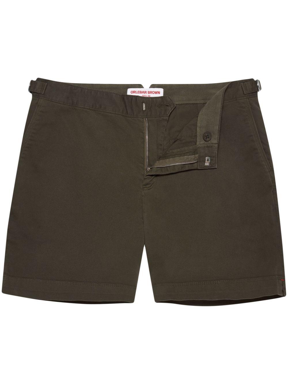 Orlebar Brown メンズ グリーン Bulldog ショートパンツ ハーフパンツ