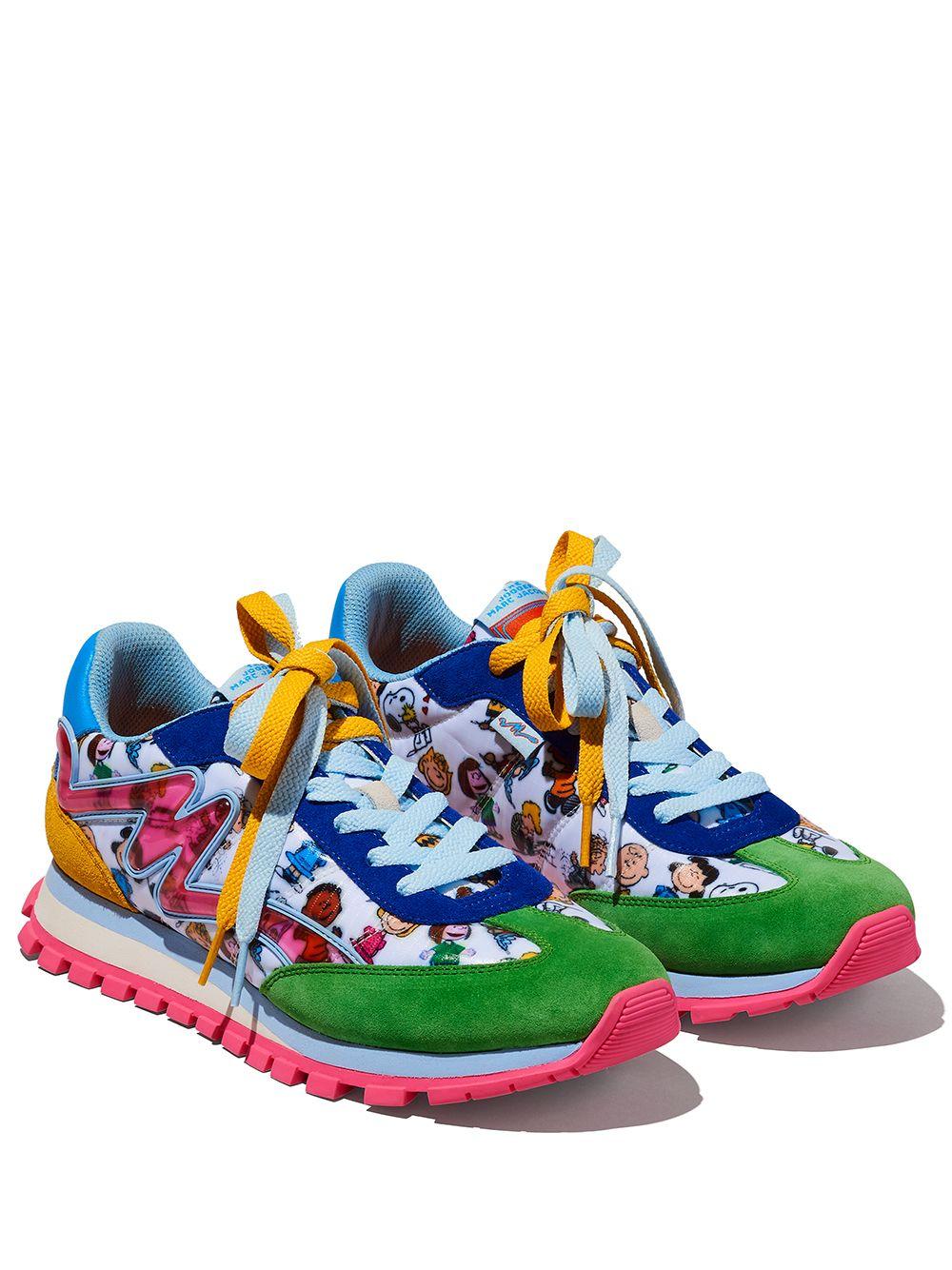 Marc Jacobs Cotton Peanuts X The Comics Jogger Sneakers in Blue | Lyst