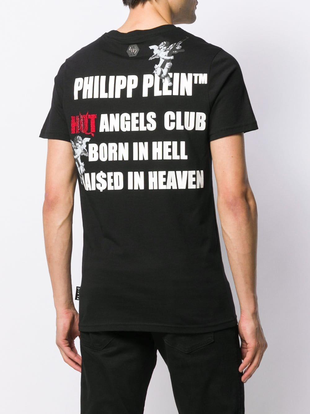 philipp plein angel t shirt