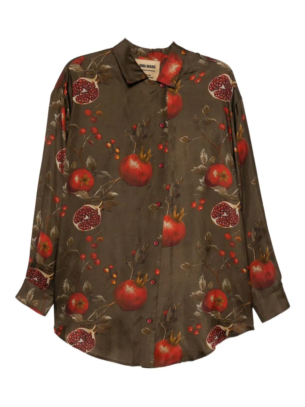 Tシャツ・カットソー UMA WANG Women Tops UK7144UW600 Brown UMA WANG(ユマワン) Tシャツ・カットソー(レディース) - 海外