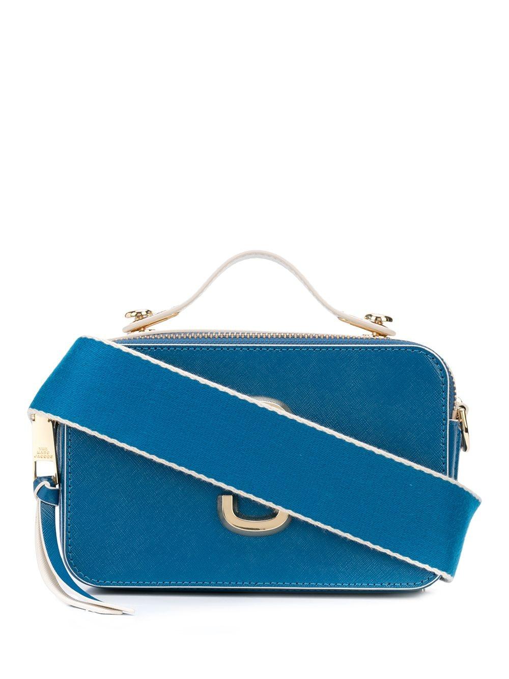 Marc Jacobs Leather The Sure Shot Bag in Blue - Lyst