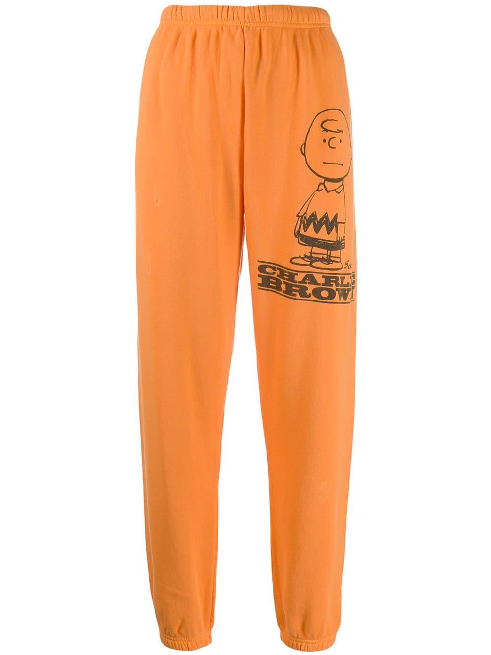 Pantalones de chándal Charlie Brown Marc Jacobs de Algodón de color Naranja  | Lyst