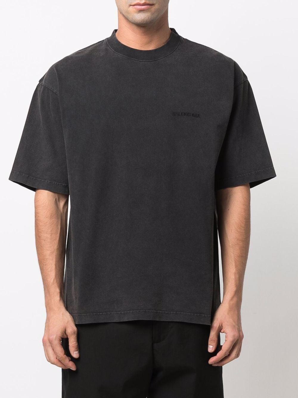 Balenciaga Cotton Logo Medium Fit T 