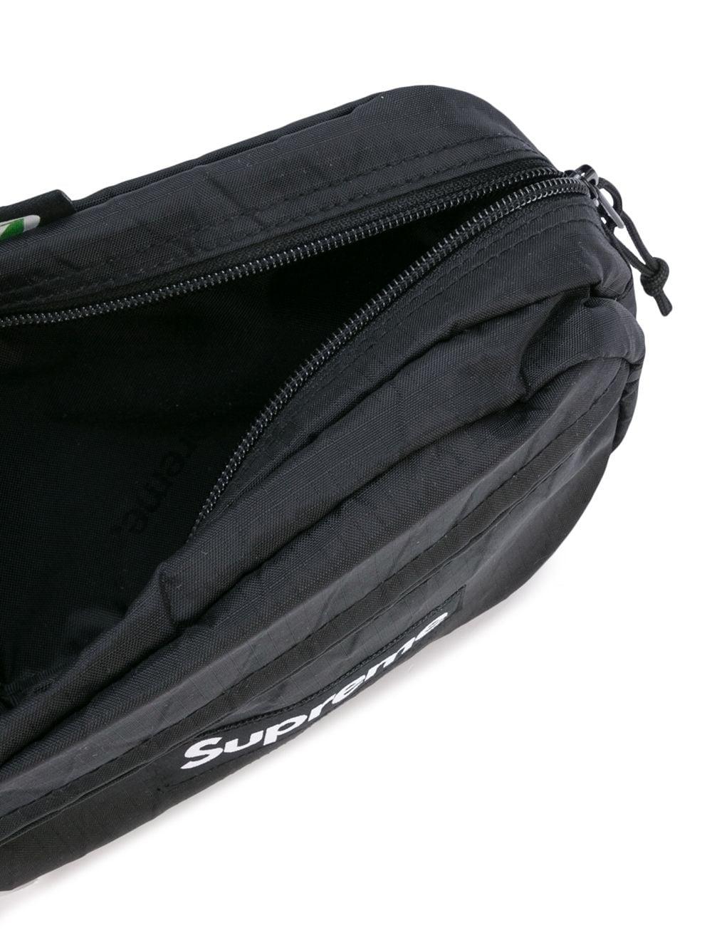 supreme logo patch belt bag