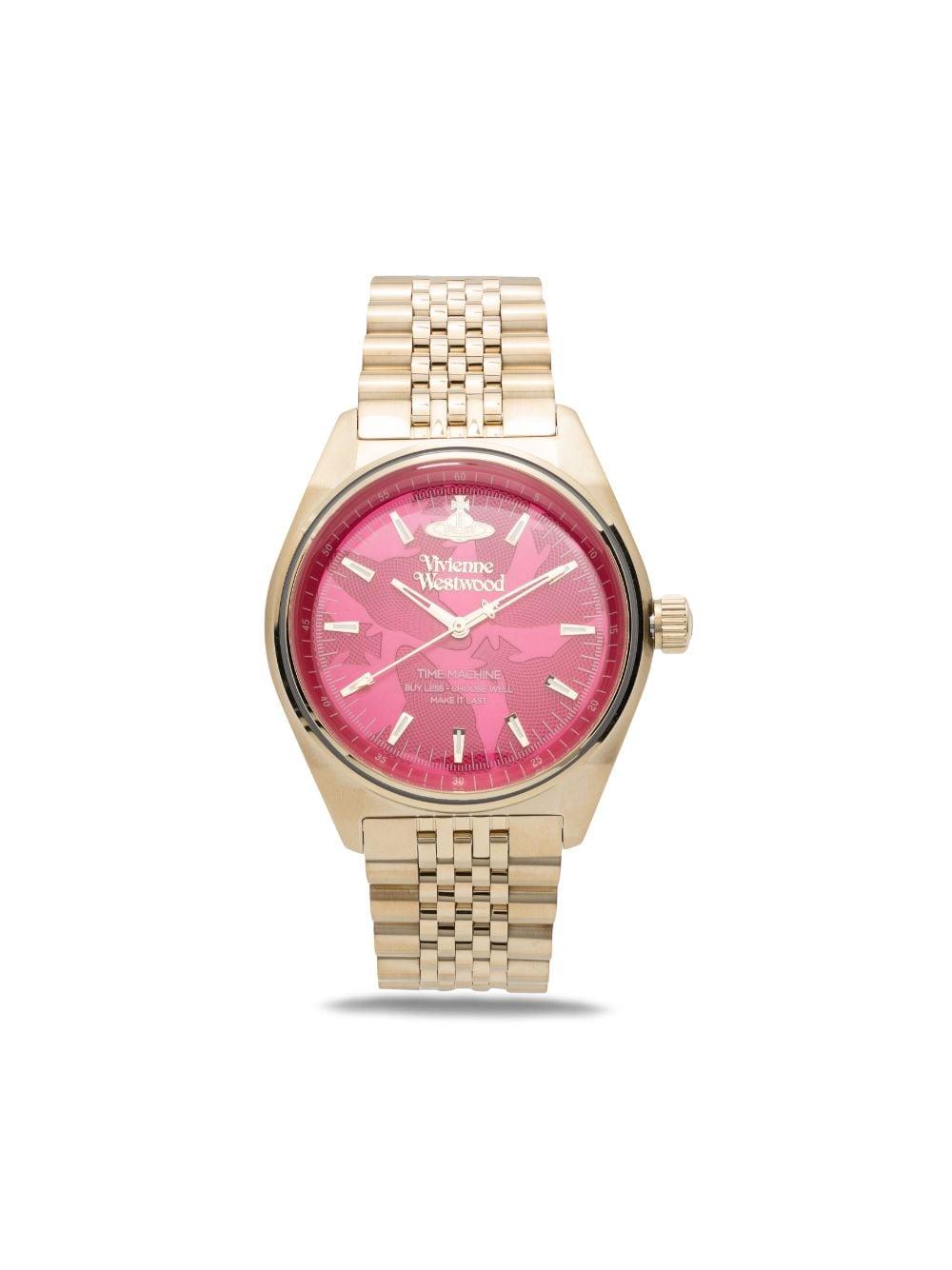 Vivienne Westwood Lady Sydenham Stainless-steel Watch in Pink | Lyst
