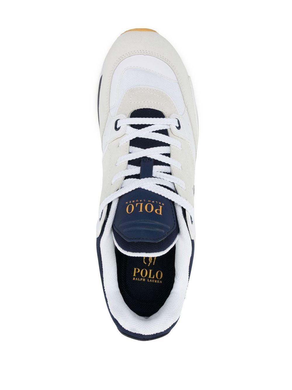 Polo Ralph Lauren Trackstar 200 Sneakers in White for Men | Lyst
