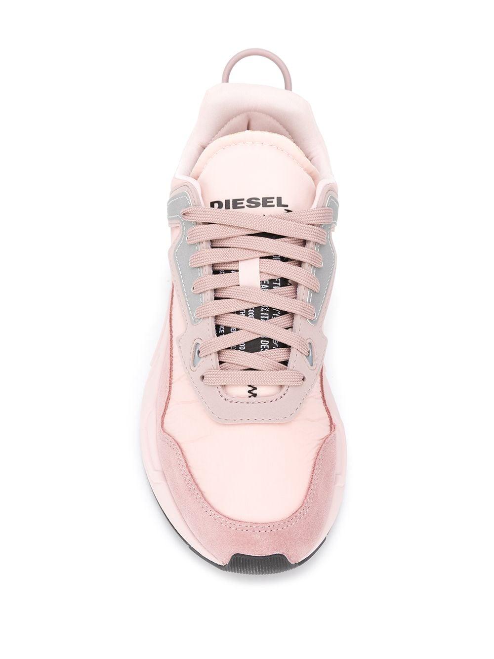 diesel pink trainers