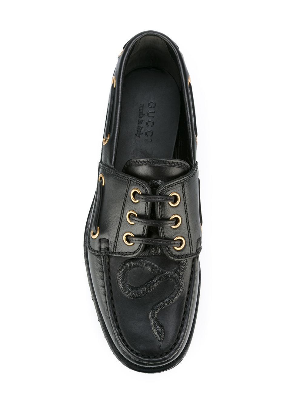 gucci loafers with snake