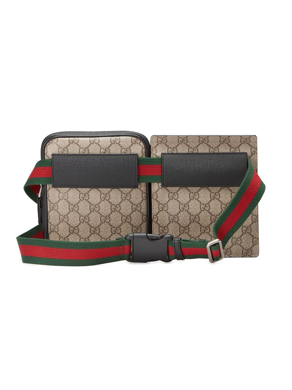 Gucci Canvas GG Supreme Belt Bag for Men - Lyst