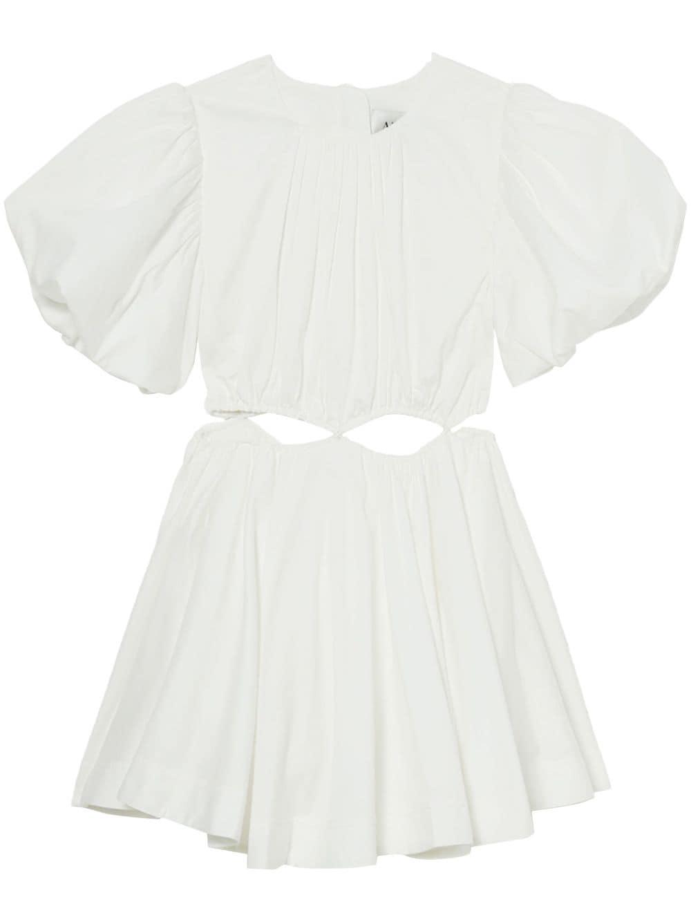 Aje. Henriette Cut-out Minidress in White | Lyst