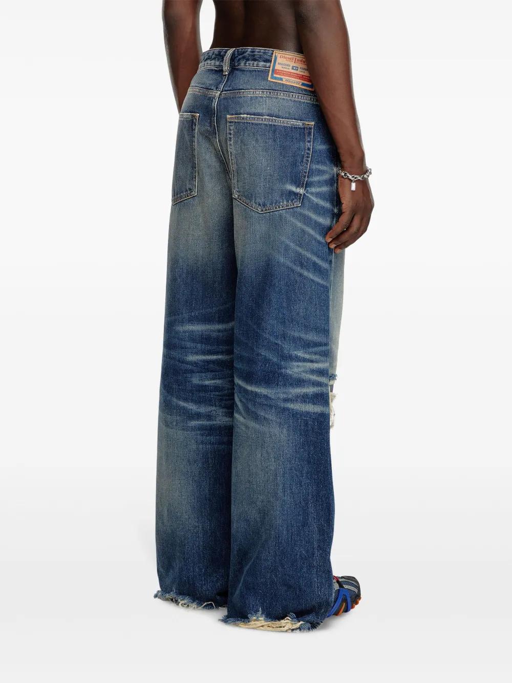 DIESEL D-Rise 09J95 Straight Jeans in Blue for Men | Lyst