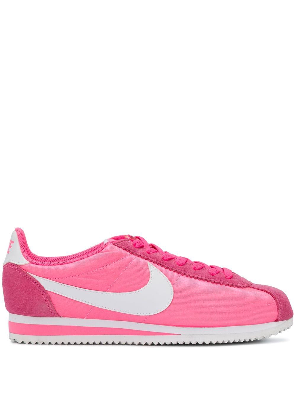 pink cortez sneakers