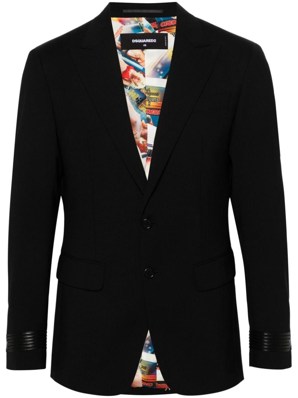 Dsquared2 multiple-pocket single-breasted blazer - Grey
