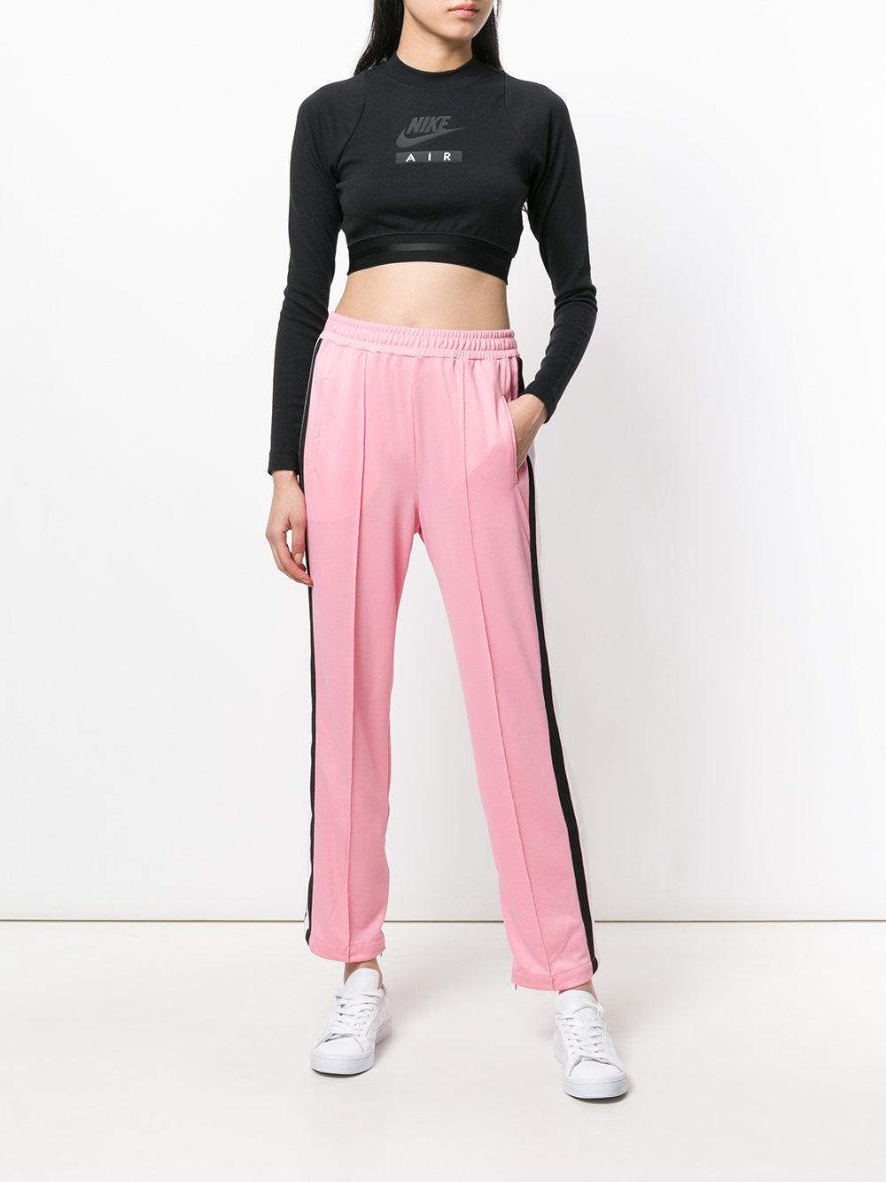 Nike Cotton Air Cropped Long-sleeve Top 