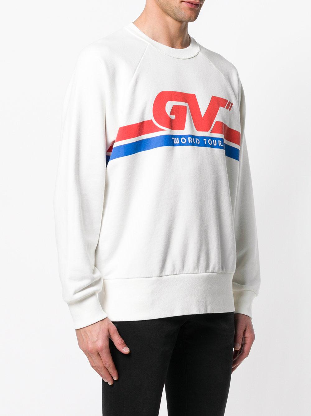 Givenchy Cotton Gv Motocross Sweatshirt 