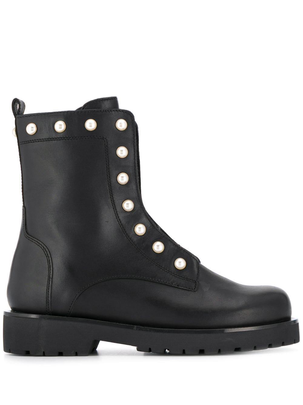 biker boots twin set
