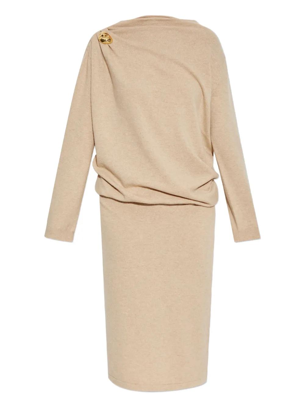 オールインワン・サロペット Fabiana Filippi Crochet Dress Platinum dress with macramé lace, rope for Women | Fabiana