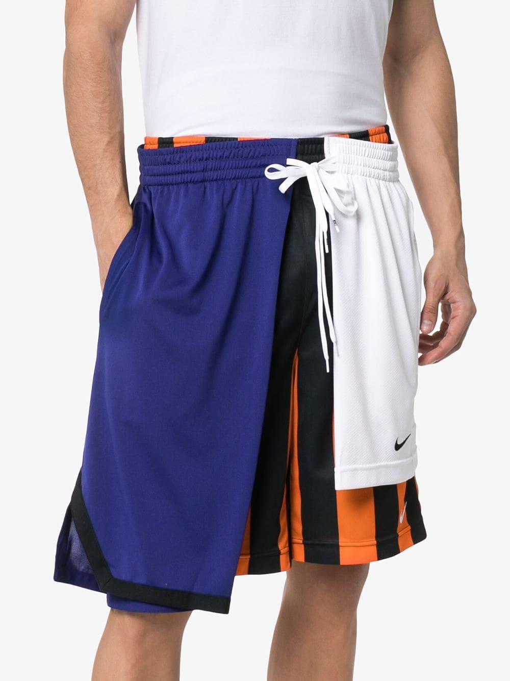 Nike Double Layered Uni Track Shorts in Blue for Men | Lyst