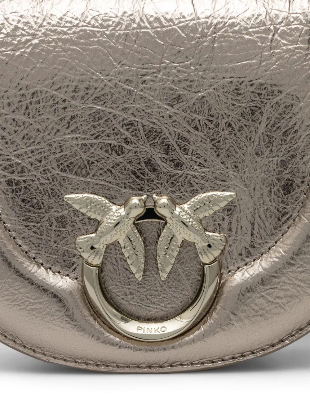 Pinko レディース グレー Love Birds ショルダーバッグ ショルダーバッグ 