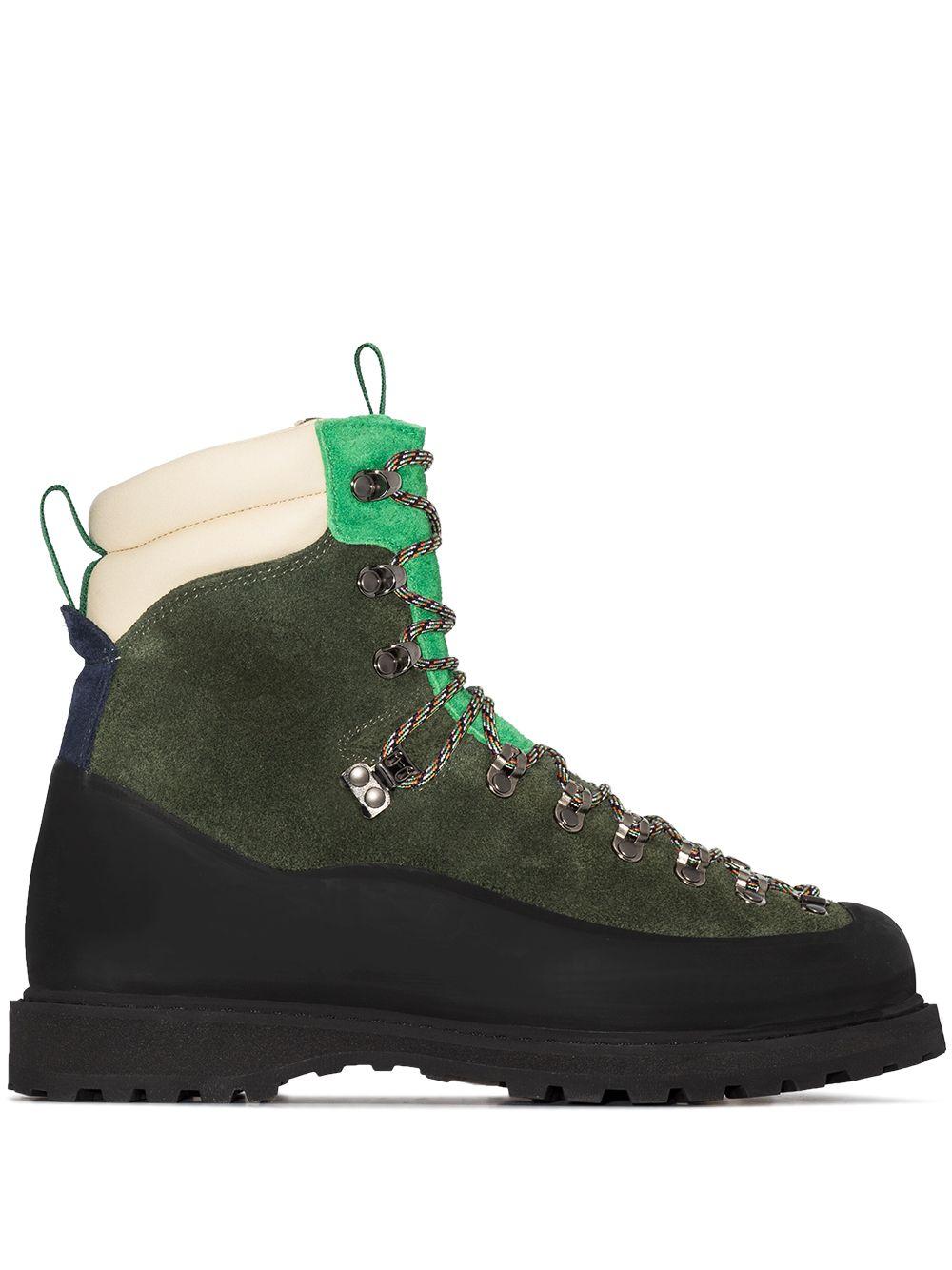 Diemme Everest Suede Hiking Boots in Green for Men | Lyst